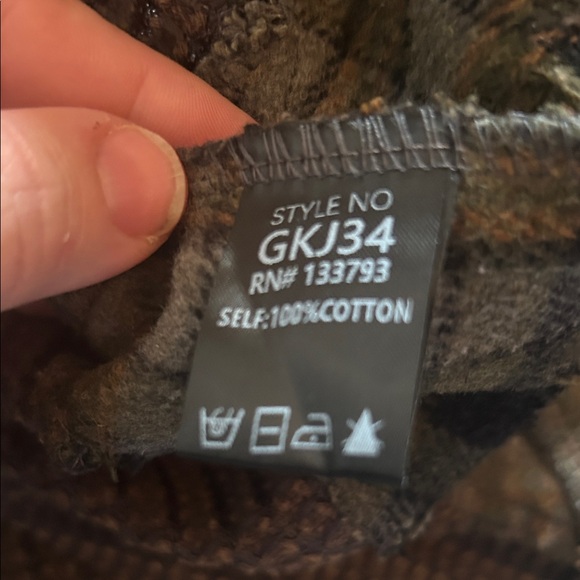 POL Brown Waffle-Knit Patchwork Cropped Hoodie - Picture 3 of 5